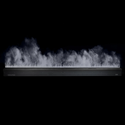 Встраиваемый камин-увлажнитель FireLine 3000 Blue (черная панель)