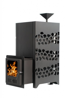 Стальная банная печь НМК "Камчатка"-15 Стальная банная печь НМК "Камчатка"-15