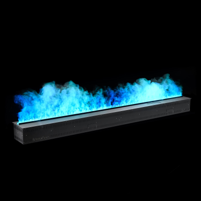 Встраиваемый камин-увлажнитель FireLine 2400 Blue (черная панель)