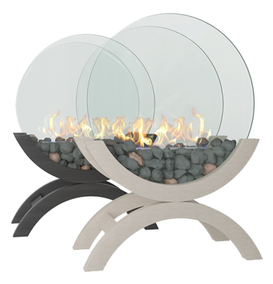 Биокамин Zefire Iris средний (светлый) Биокамин Zefire Iris средний (светлый)