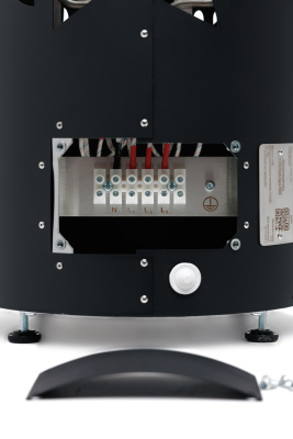 Электрическая печь для бани и сауны Born Rain Plus 7 кВт (черный корпус, встроенное управление) Электрическая печь для бани и сауны Born Rain Plus 7 кВт (черный корпус, встроенное управление)