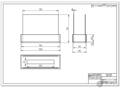 Биокамин Zefire Apolon (черный)