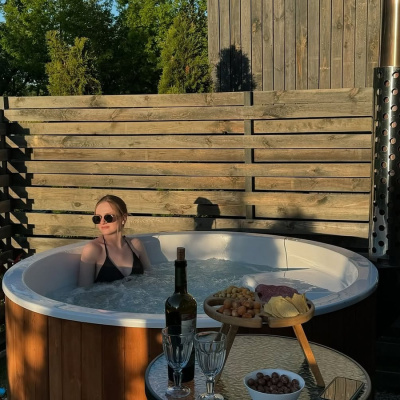 Купель Polar Spa ELITE 180 (термососна светлая)