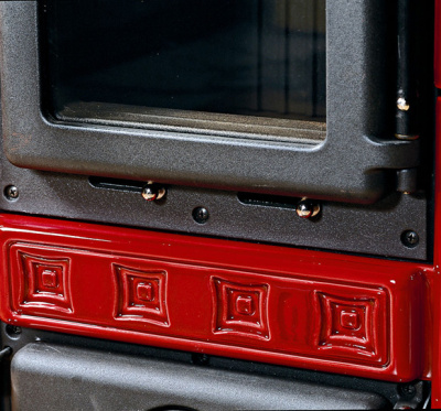  Печь La Nordica Gaia (бордовый/бежевый/кремовый)