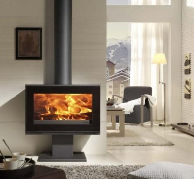 Дровяной камин PANADERO Maja S стальной