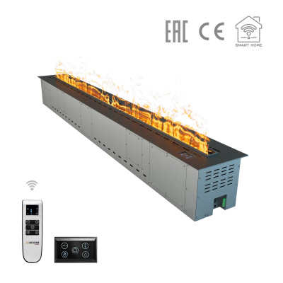 Паровой камин Airtone Vepo 2000 мм (черный матовый) Паровой камин Airtone Vepo 2000 мм (черный матовый)