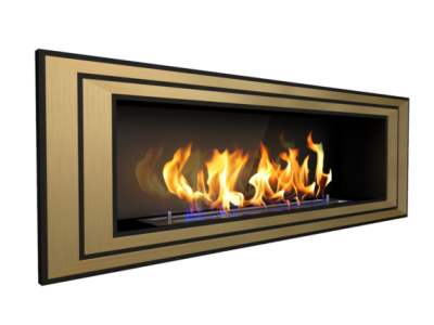 Биокамин Zefire Sirius 900 со стемалитом латунный