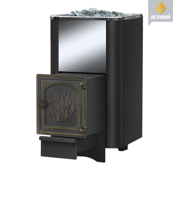  Чугунная банная печь Везувий Сенсация Антрацит 28 (ДТ-4)