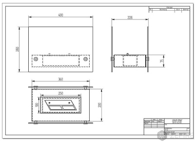 Биокамин Zefire Iceberg черный