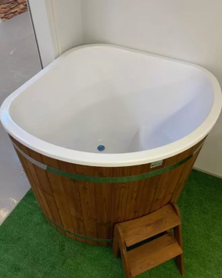Купель Polar Spa CORNER SMALL (термобереза темная)