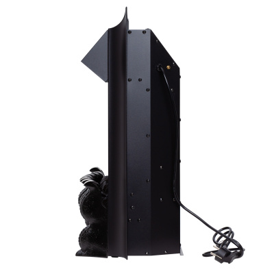 Электроочаг Fobos Lux Black RC (с пультом)
