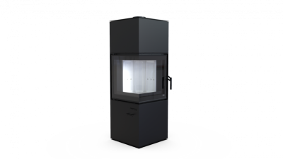  Печь-камин Defro HOME QUADROOM, 9,6 кВт