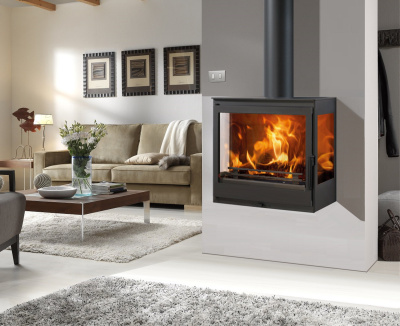 Дровяной камин PANADERO ONIX WALL Ecodesign стальной Дровяной камин PANADERO ONIX WALL Ecodesign стальной