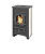 Печь-камин Везувий ПК-01(270) (с плитой, в бежевой плитке)