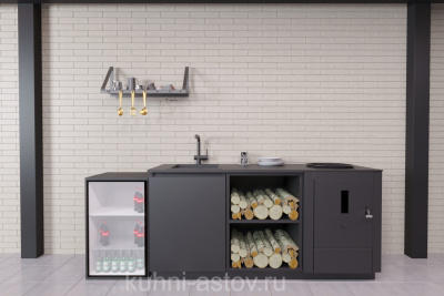 Кухня ASTOV № 56(готовое решение)