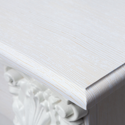 Портал для электрокамина Stefania STD WT Белое золото