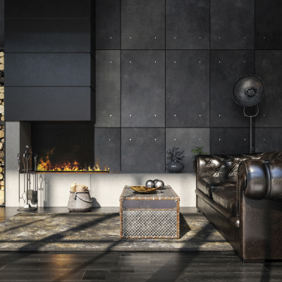 Электроочаг 3D Cassette 1000 Black Panel