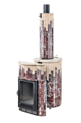 Банная печь Фёрингер Ламель Оптима (Россо Леванте+"Окаменевшее дерево") Банная печь Фёрингер Ламель Оптима (Россо Леванте+"Окаменевшее дерево")