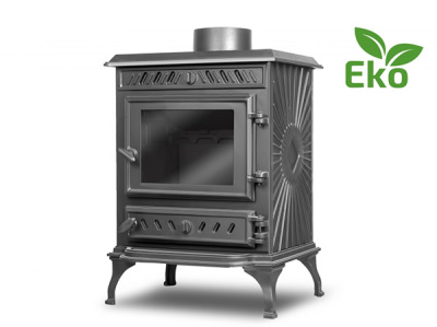  Чугунная печь-камин Kawmet P 3 Eko