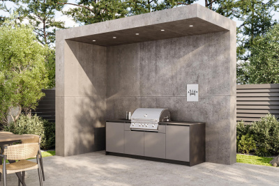 Кухня Astov BBQ № 6 (ширина 2440 мм)(готовое решение) Кухня Astov BBQ № 6 (ширина 2440 мм)(готовое решение)