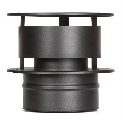 Конус с зонтиком Schiedel Permeter ULTRA 25 черный, D 150/200 мм
