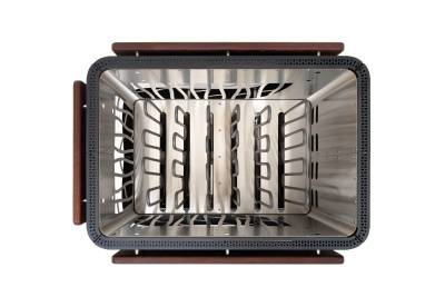  Электрическая печь для бани и сауны Born Stone Black 15 кВт (черный кожух)