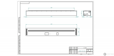 Автоматический биокамин Zefire M 2000