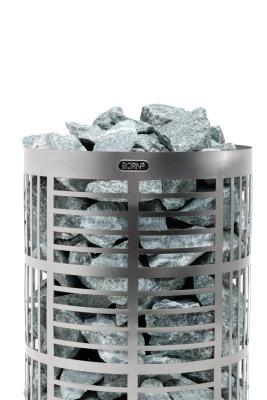  Электрическая печь для бани и сауны Born Line Plus 9 кВт (матовый корпус, встроенное управление)