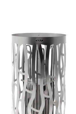 Электрическая печь для бани и сауны Born Rain Plus 7 кВт (матовый корпус, встроенное управление) Электрическая печь для бани и сауны Born Rain Plus 7 кВт (матовый корпус, встроенное управление)