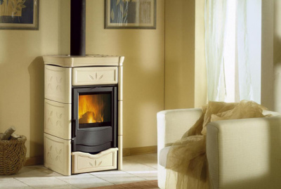  Печь La Nordica Nicoletta (бордовый/бежевый)