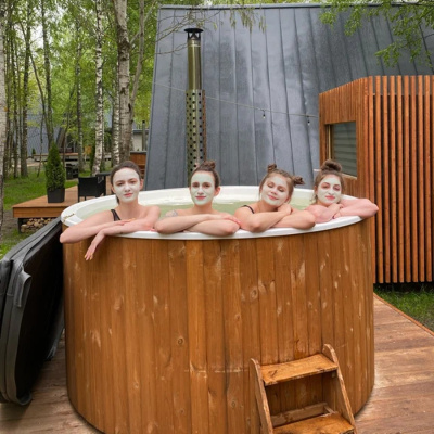 Купель Polar Spa ELITE 200 (термососна светлая) Купель Polar Spa ELITE 200 (термососна светлая)