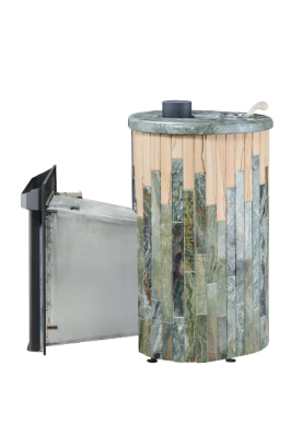  Банная печь Фёрингер Ламель Малютка (Жадеит+"Окаменевшее дерево")