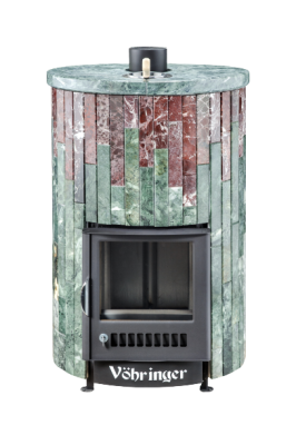  Банная печь Фёрингер Ламель Уют 18 (Змеевик+Россо Леванте)