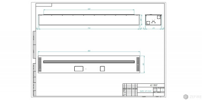 Автоматический биокамин Zefire M 1800 с ДУ Автоматический биокамин Zefire M 1800 с ДУ