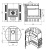  Банная печь Везувий Скиф Стандарт 12 (ДТ-3) без выноса