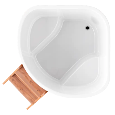 Купель Polar Spa CORNER SMALL (термобереза светлая)