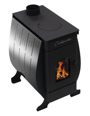  Стальная печь воздухогрейная НМК Сибирячка 9 кВт.