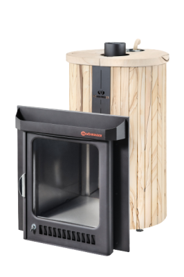  Банная печь Фёрингер Ламель Оптима ("Окаменевшее дерево" цельный)