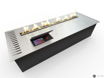 Автоматический биокамин Zefire M 800 шлифованный Автоматический биокамин Zefire M 800 шлифованный