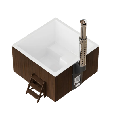 Купель Polar Spa ELITE QUATTRO 180 (термобереза темная)