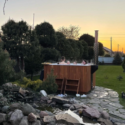 Купель Polar Spa ELITE QUATTRO 200 (термососна темная)