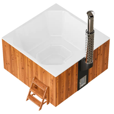 Купель Polar Spa ELITE QUATTRO 200 (термобереза светлая)