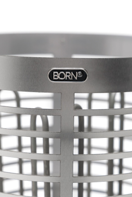  Электрическая печь для бани и сауны Born Line Plus 9 кВт (матовый корпус, встроенное управление)