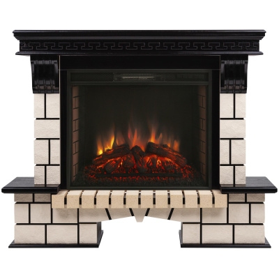 Электрокамин Stone 26 AO с очагом Epsilon 26