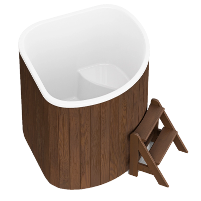 Купель Polar Spa CORNER SMALL (термобереза темная)