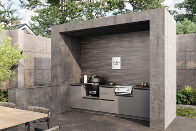 Кухня Astov BBQ № 17 (ширина 2840 мм)(готовое решение) Кухня Astov BBQ № 17 (ширина 2840 мм)(готовое решение)