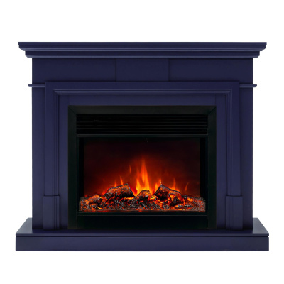 Электрокамин Marco 25.5/26 NB с очагом Moonblaze Deluxe Black