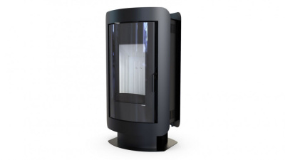  Печь-камин Defro HOME OVAL, 9 кВт 