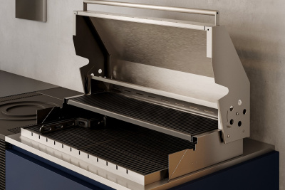 Кухня Astov BBQ № 12 (ширина 2640 мм)(готовое решение)