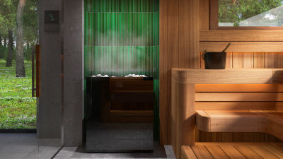  Электрическая печь для бани и сауны Sangens W40G White